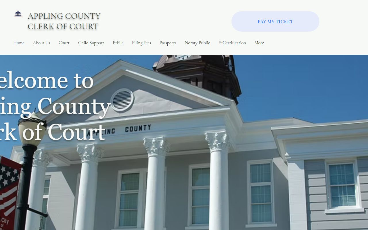 Appling County Clerk of Court website for bankruptcy records in Baxley Georgia